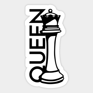 The Queen - Chess game Sticker